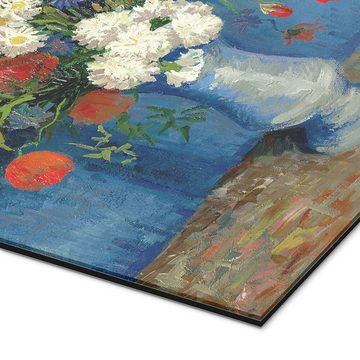 Posterlounge XXL-Wandbild Vincent van Gogh, Vase mit Kornblumen und Mohn, Wohnzimmer Malerei