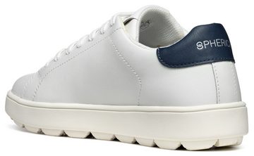 Geox D SPHERICA ECUB-1 A Sneaker mit Profilsohle, Freizeitschuh, Halbschuh, Schnürschuh