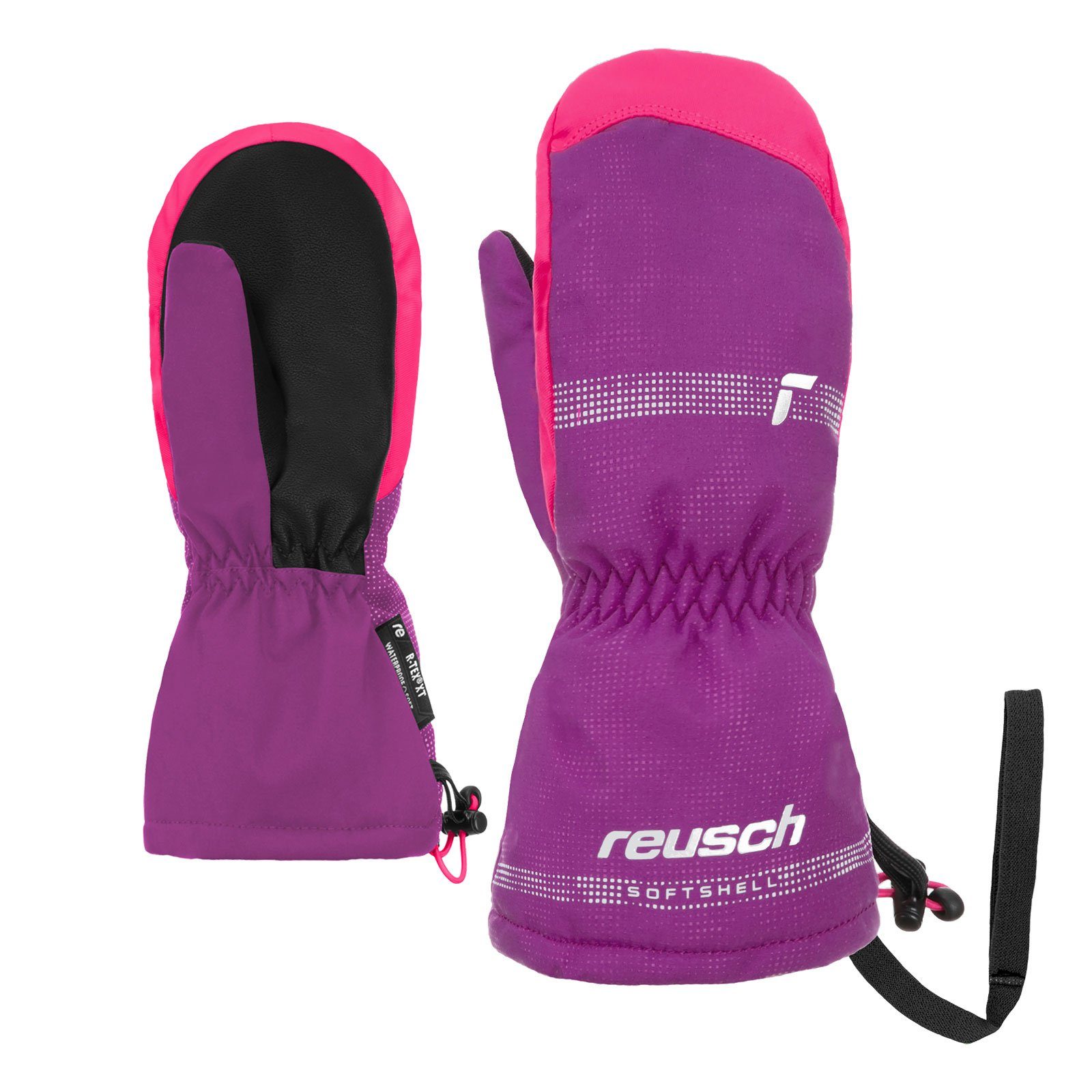 Reusch Skihandschuhe Maxi R-TEX XT Mitten mit aufgedrucktem Markenlogo und -schriftzug