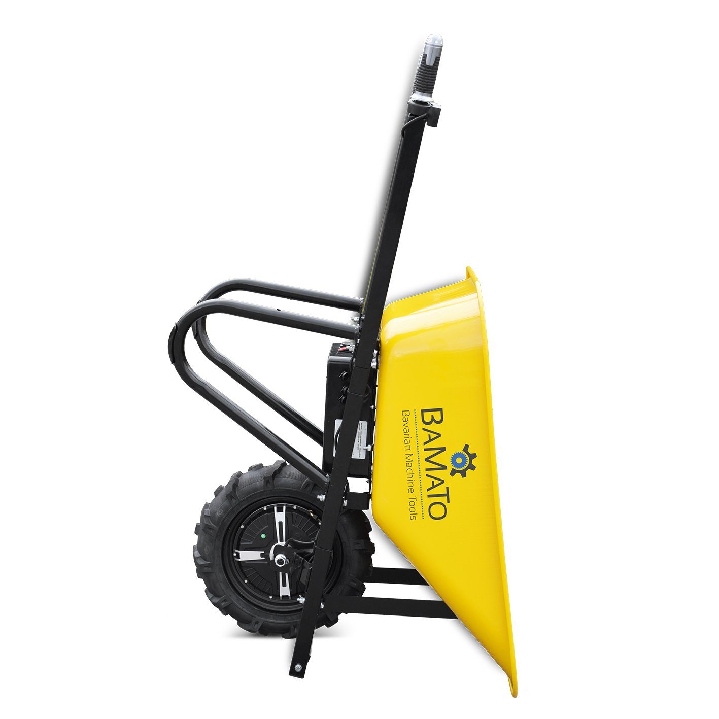 BAMATO Motorschubkarre MTR-150, 75 l, 1-tlg., elektrische Schubkarre, Akku Schubkarre