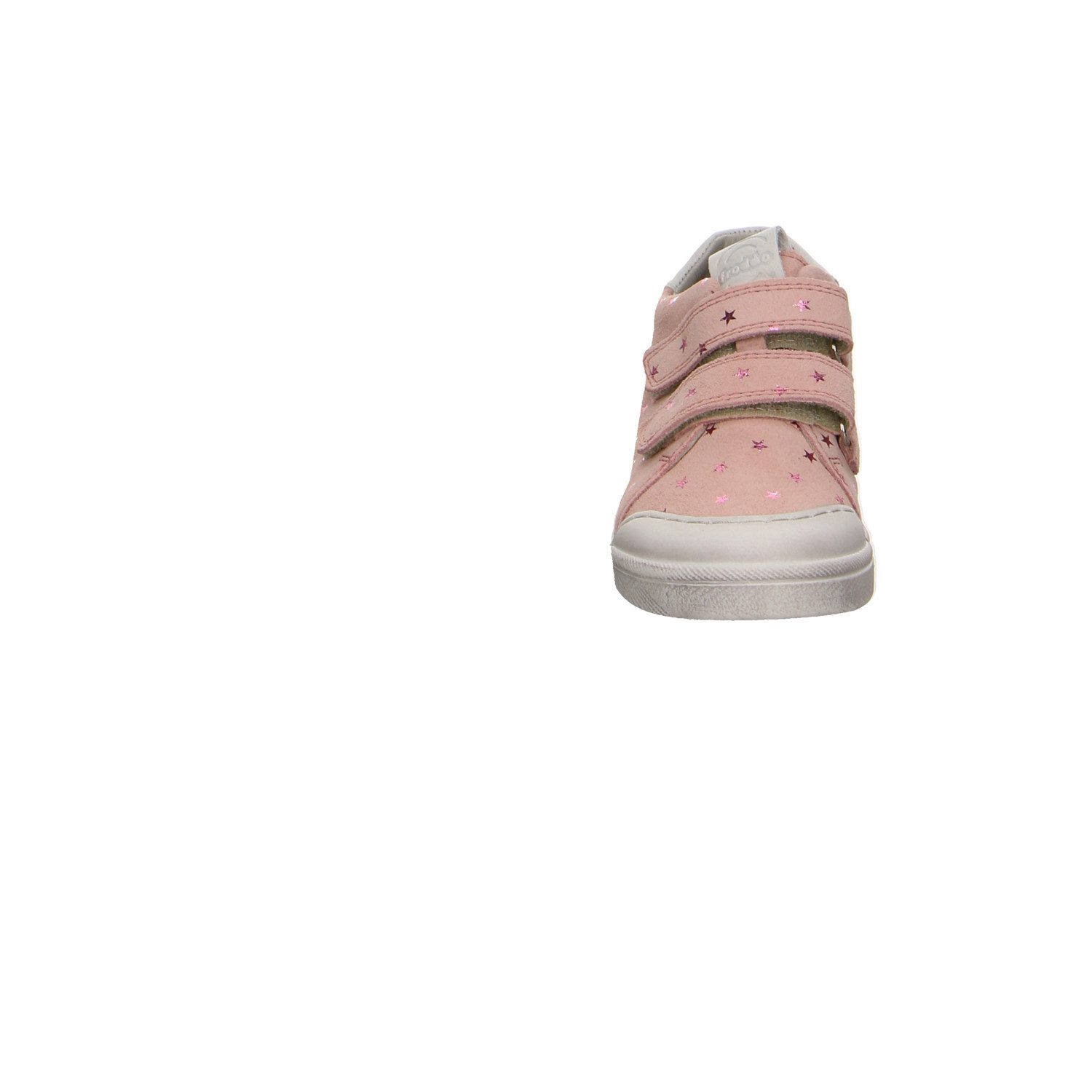 froddo® Froodo Velour Kletthalbschuh Mädchen rot Klettschuh