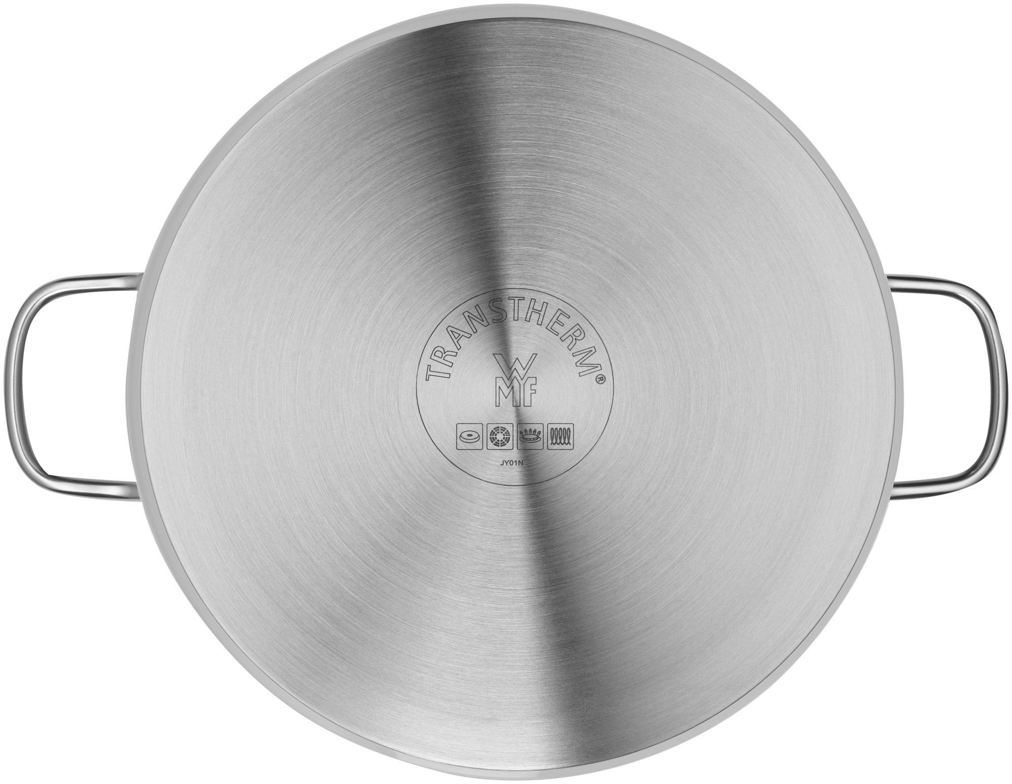 WMF Fleischtopf Astoria Kochtopf mit Deckel, 24 cm, Cromargan® Edelstahl rostfrei 18/10, Cromargan® Edelstahl rostfrei 18/10; 24 cm