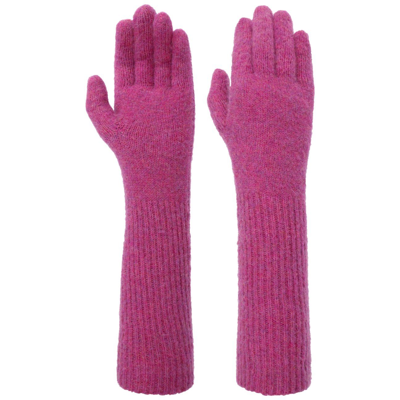 Seeberger Strickhandschuhe Fingerhandschuhe fuchsia