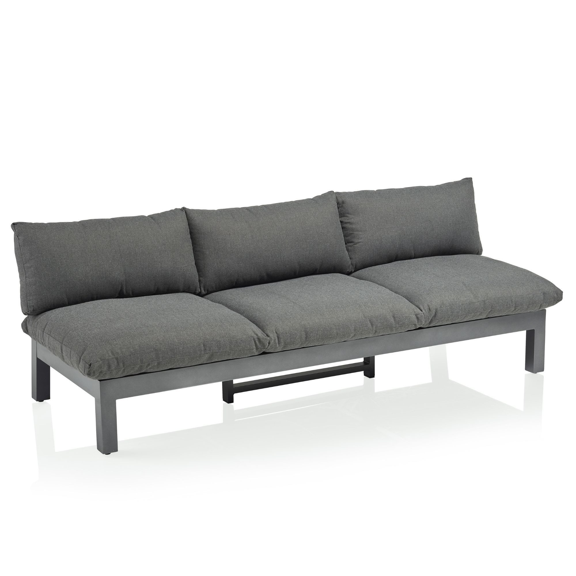 KETTLER Gartenlounge-Set Kettler Comfort 3 Sitzer Liege Gartenliege Sofa mit verstellbaren