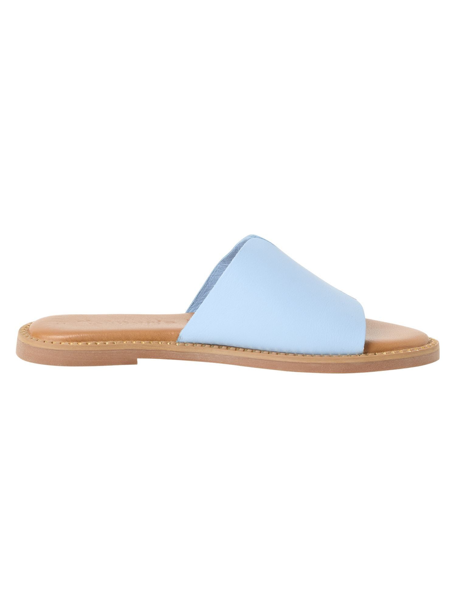Tamaris TOUCH-IT aus Leder kein Absatz 1-27135-42 Pantolette TOUCH-IT
