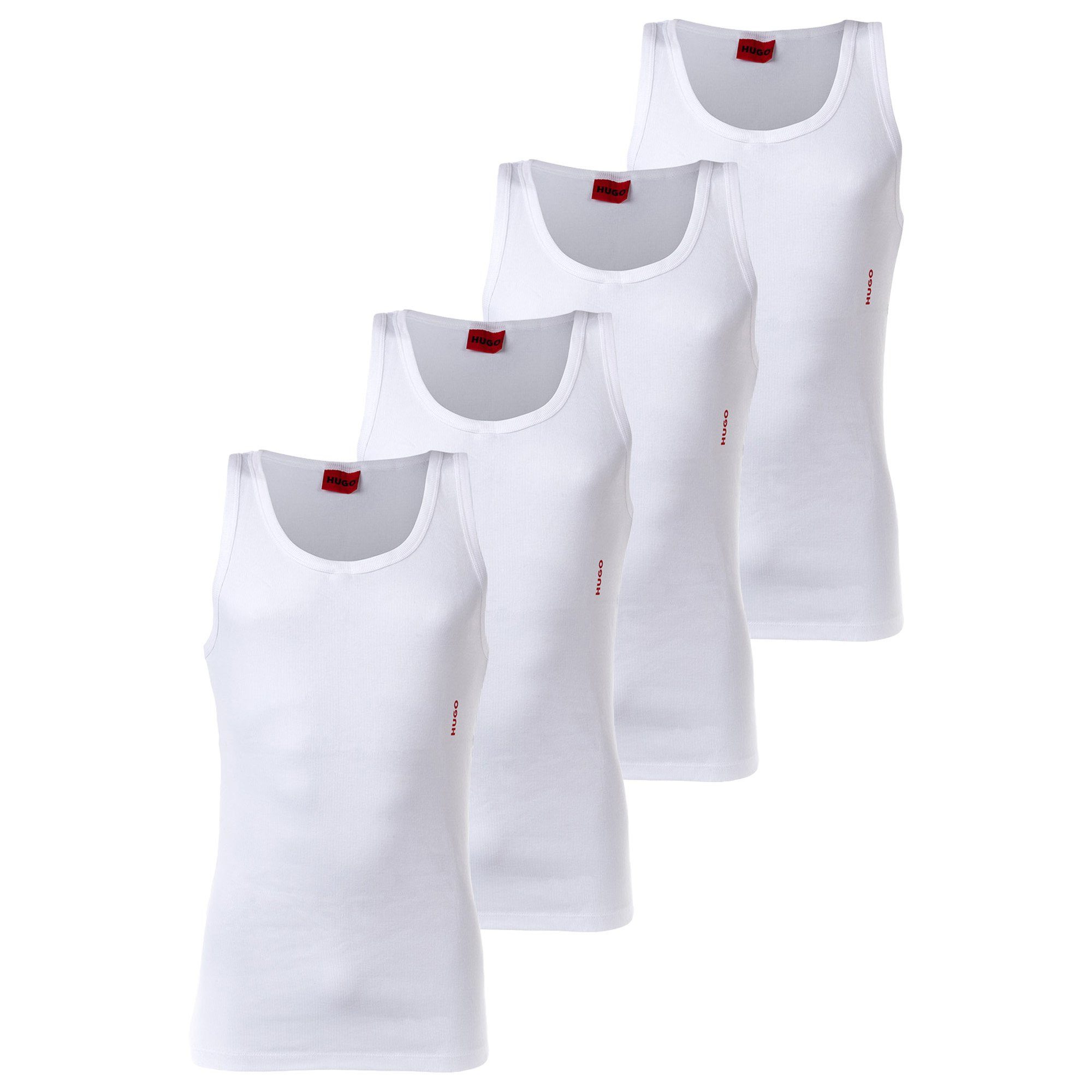 Unterhemd Herren Unterhemd 4er Pack Baumwolle
