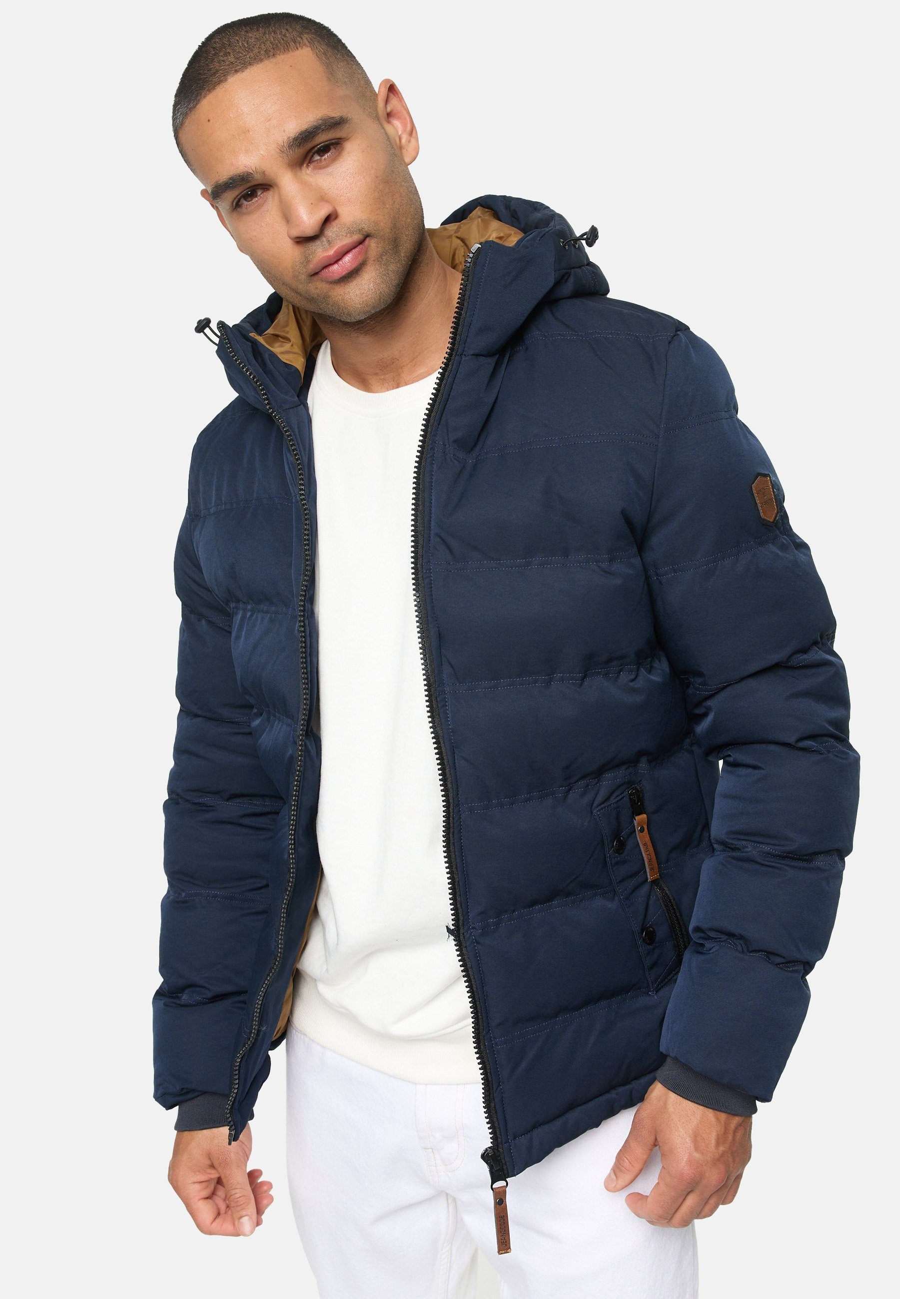 Indicode Winterjacke Nemos Navy