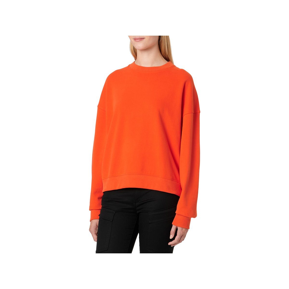 Marc O'Polo Sweatshirt orange regular fit (1-tlg)