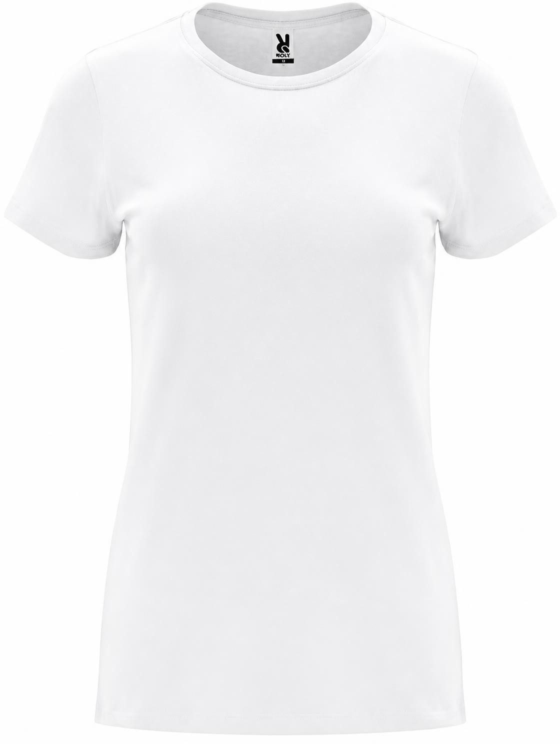Roly Rundhalsshirt Damen Capri T-Shirt, Tailliert und eng anliegend geschnitten