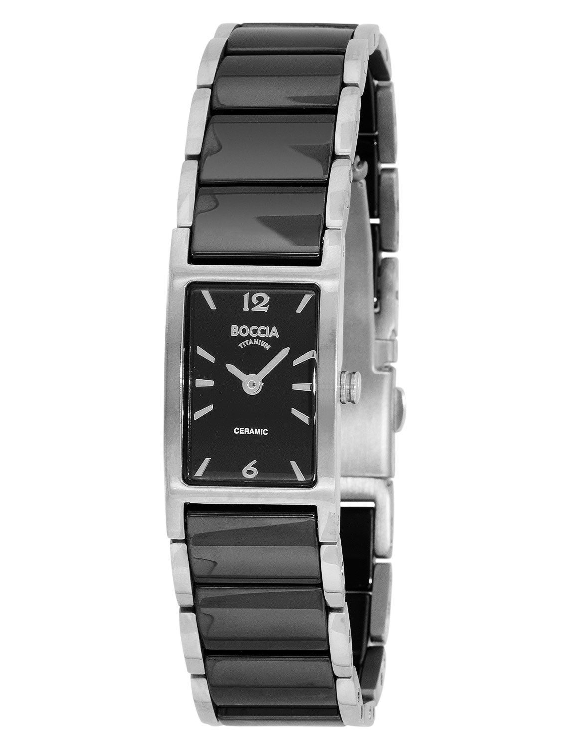 Boccia Quarzuhr Titan Keramik