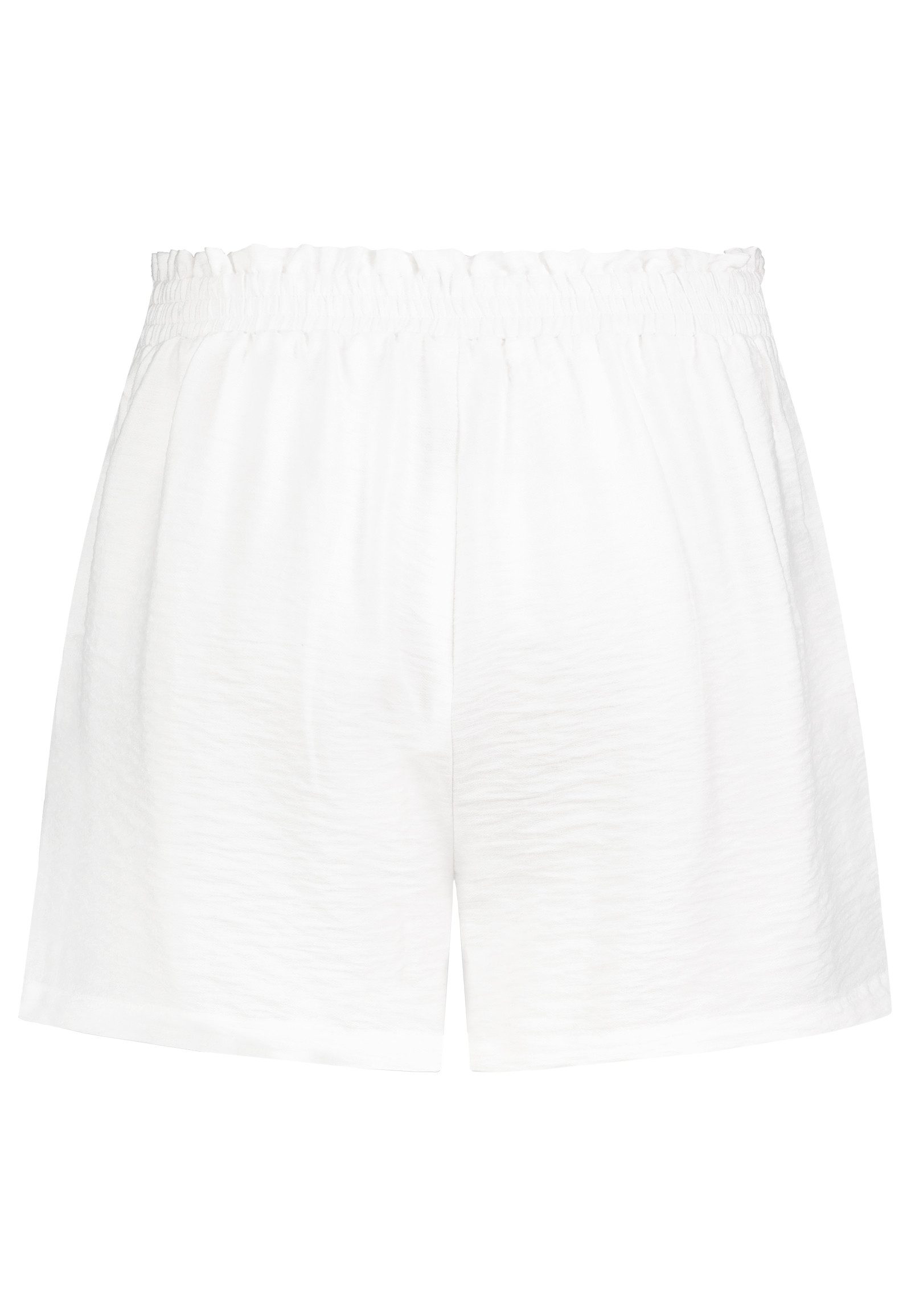 SUBLEVEL Bermudas Damen Paperbag Shorts mit Gürtel leichte Sommer Shorts Bermuda – Bild 5 von 5