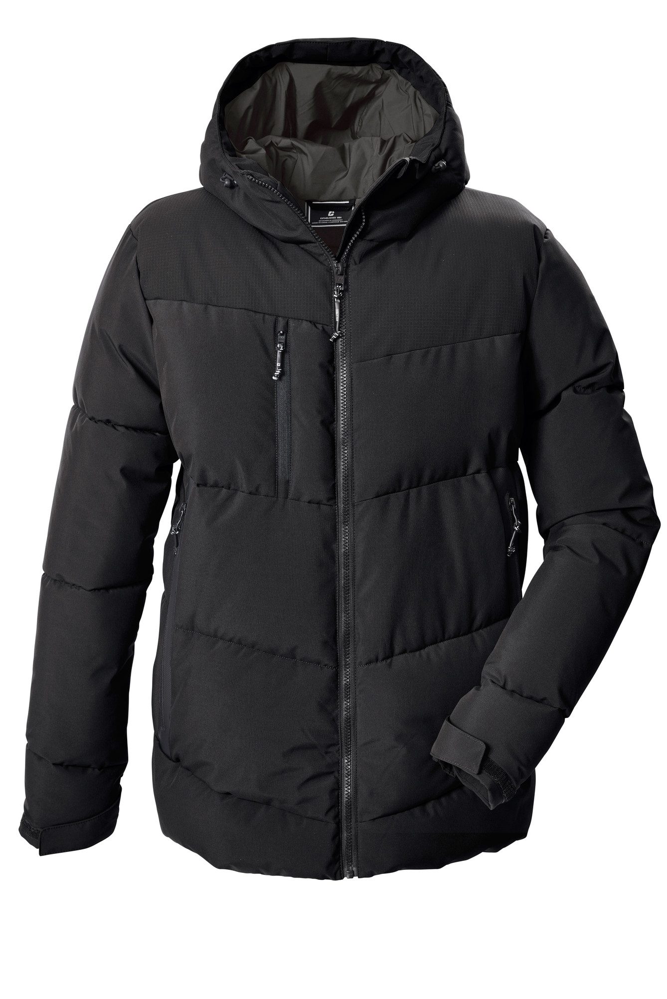 Killtec Winterjacke KOW 84 MN QLTD JCKT mit dicker Fütterung, verschließbare Seitentaschen und Brusttasche