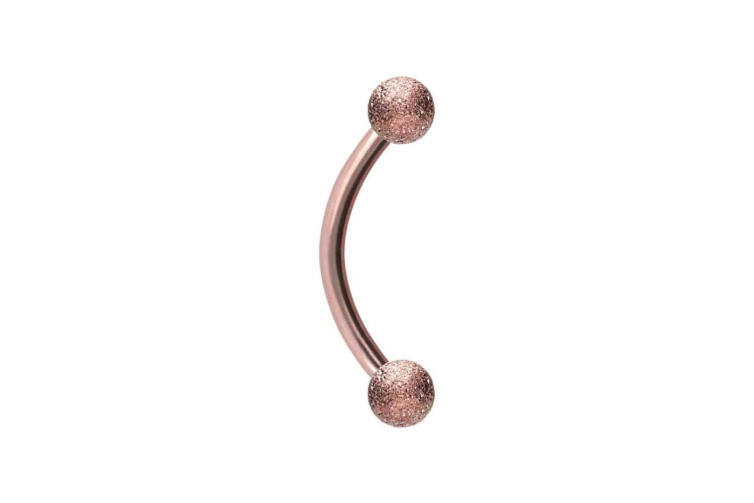 PIERCINGLINE Bauchnabelpiercing Chirurgenstahl Banane DIAMANTOPTIK (Bananen günstig online kaufen