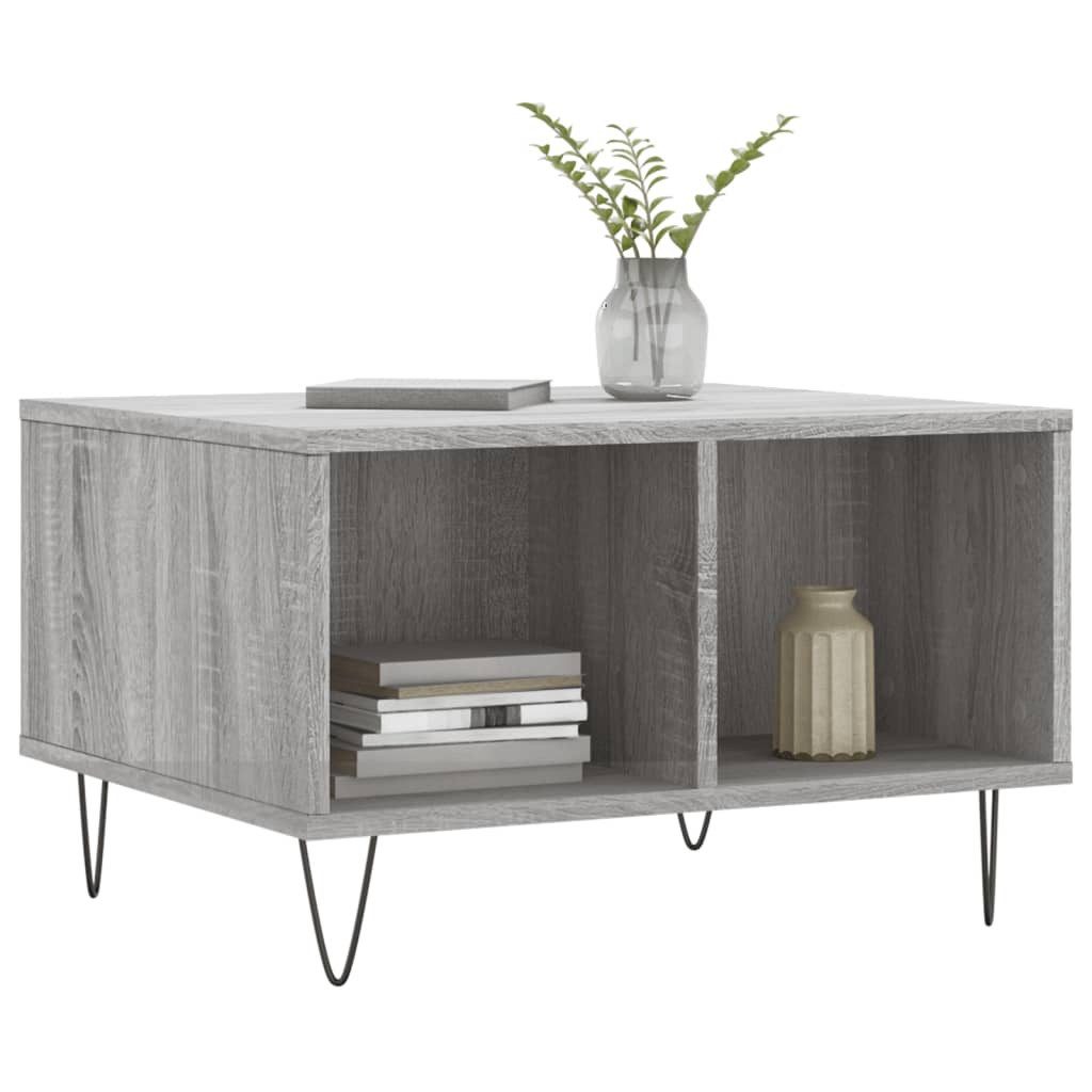 vidaXL Couchtisch Couchtisch Grau Sonoma 60x50x36,5 günstig online kaufen
