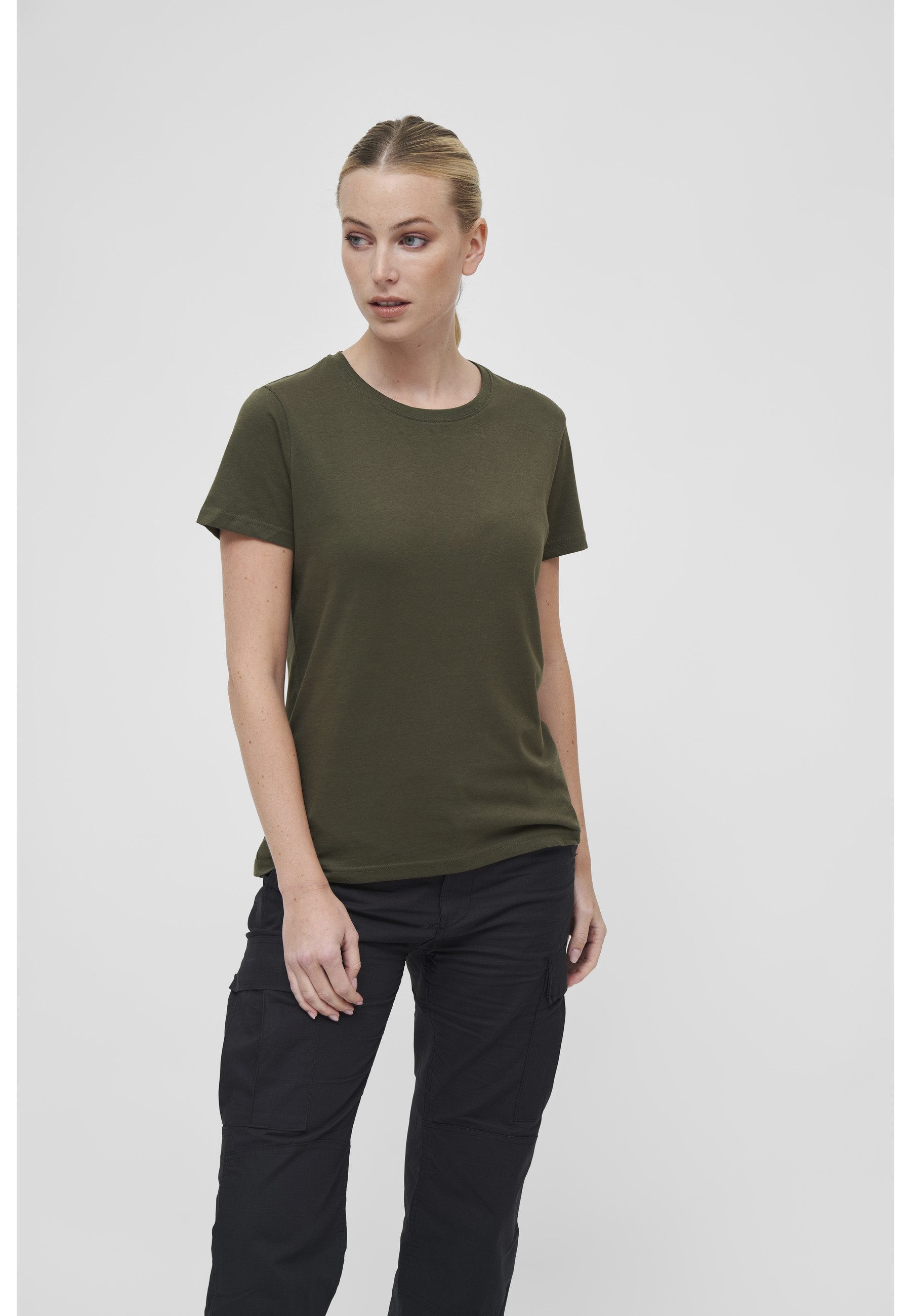Brandit Kurzarmshirt Brandit Damen Ladies T-Shirt (1-tlg) günstig online kaufen