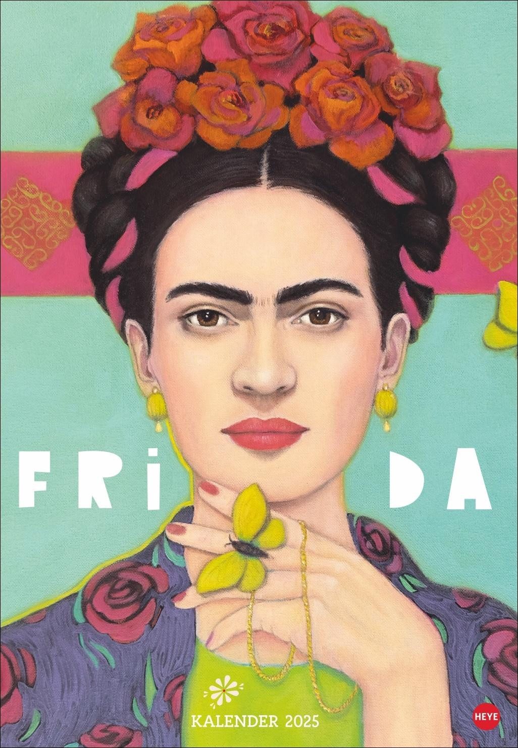 HEYE Wandkalender Frida Posterkalender 2025