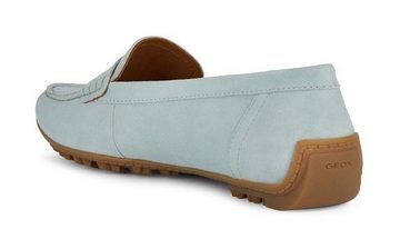 Geox D KOSMOPOLIS + GRIP Mokassin Slipper, Schlupfschuh mit Geox Spezial Membran