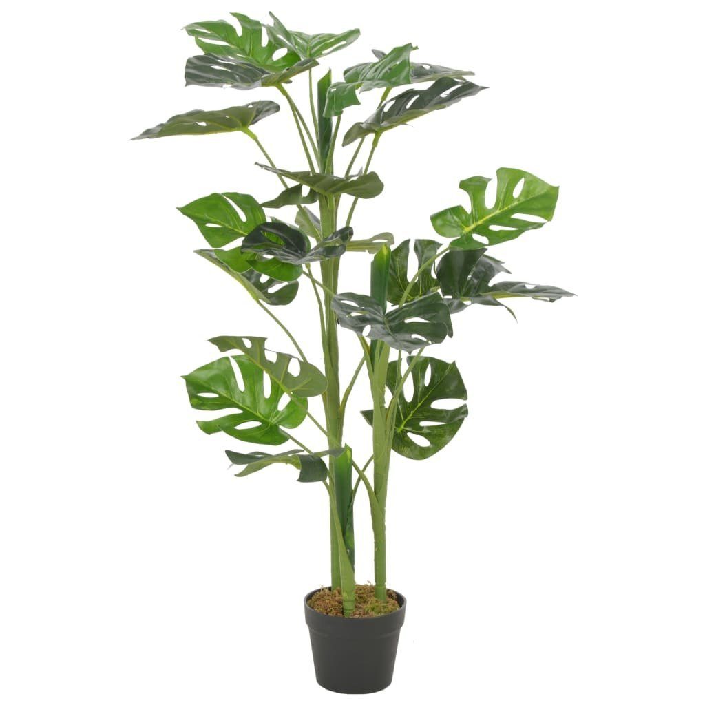 Höhe Künstliche Monstera 100 Grün cm, Topf mit Pflanze furnicato, Kunstpflanze 100 cm