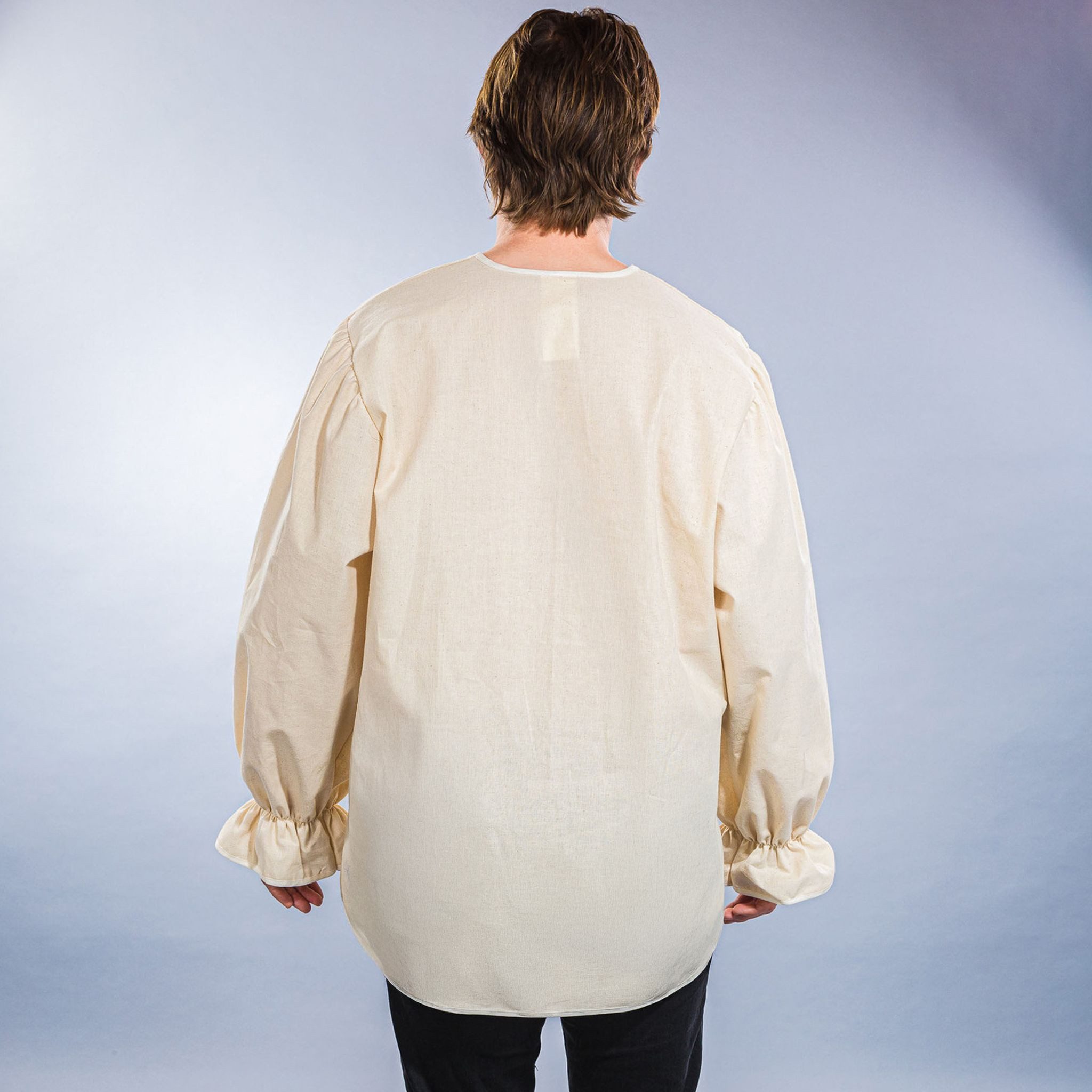 Festartikel Müller GmbH Kostüm Mittelalter Hemd Herren Creme Baumwolle