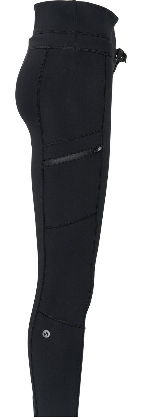 HOT Sportswear Outdoorhose Soomaa warm L_Tights BLACK
