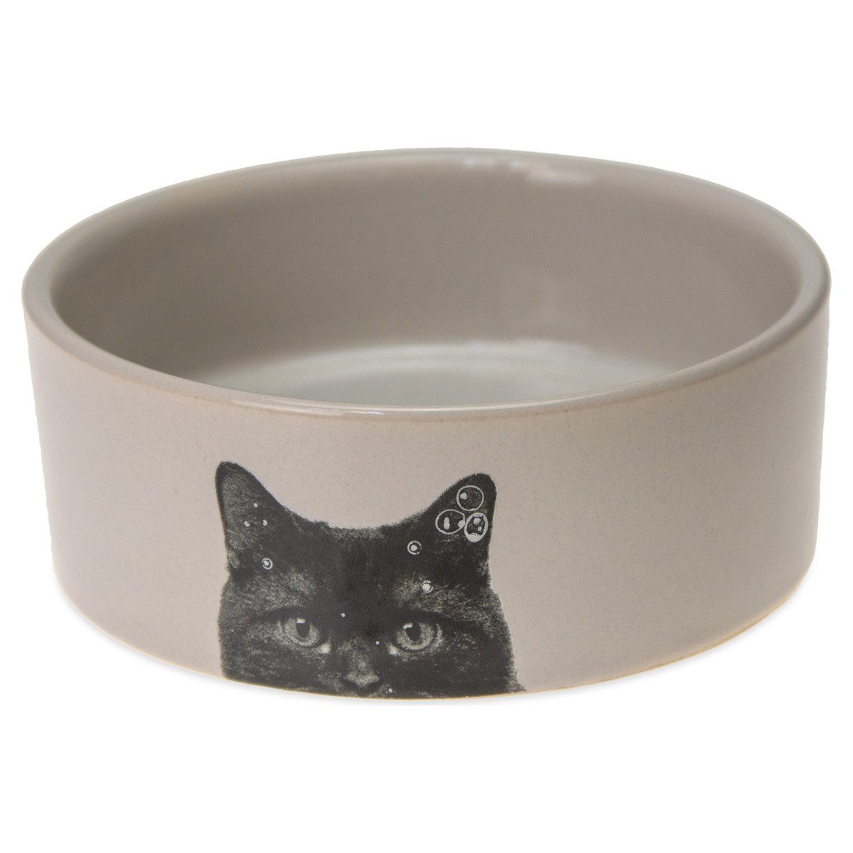 Futternapf Katzennapf Keramik I creme