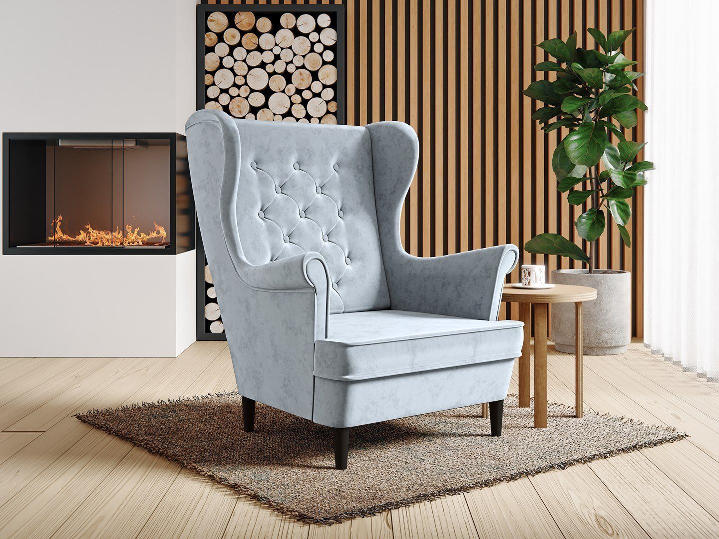 Beautysofa Sessel Falco III (stilvoll Polstersessel günstig online kaufen