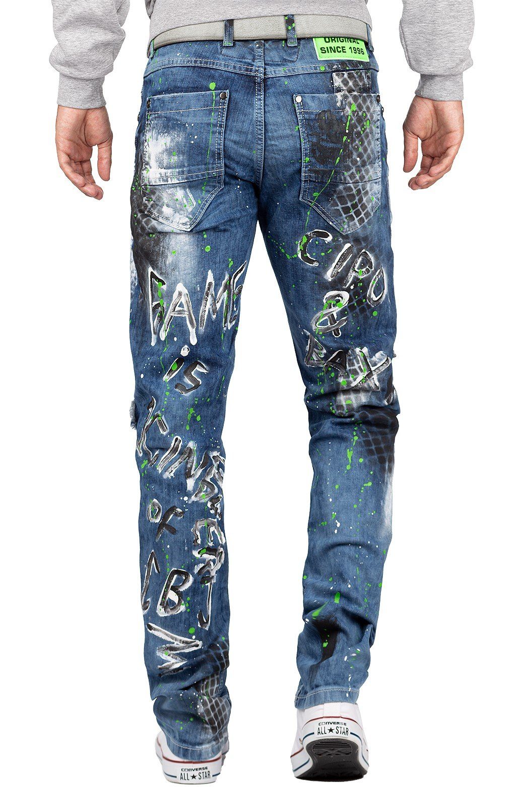 Cipo & Baxx Regular-fit-Jeans Hose BA-CD591 günstig online kaufen