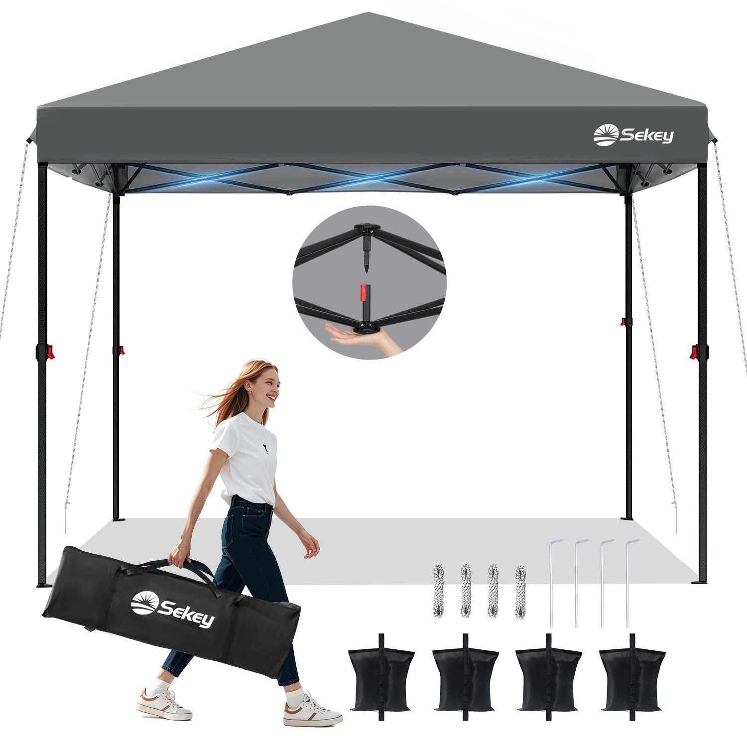 Sekey Faltpavillon 300x300 cm Pop Up günstig online kaufen