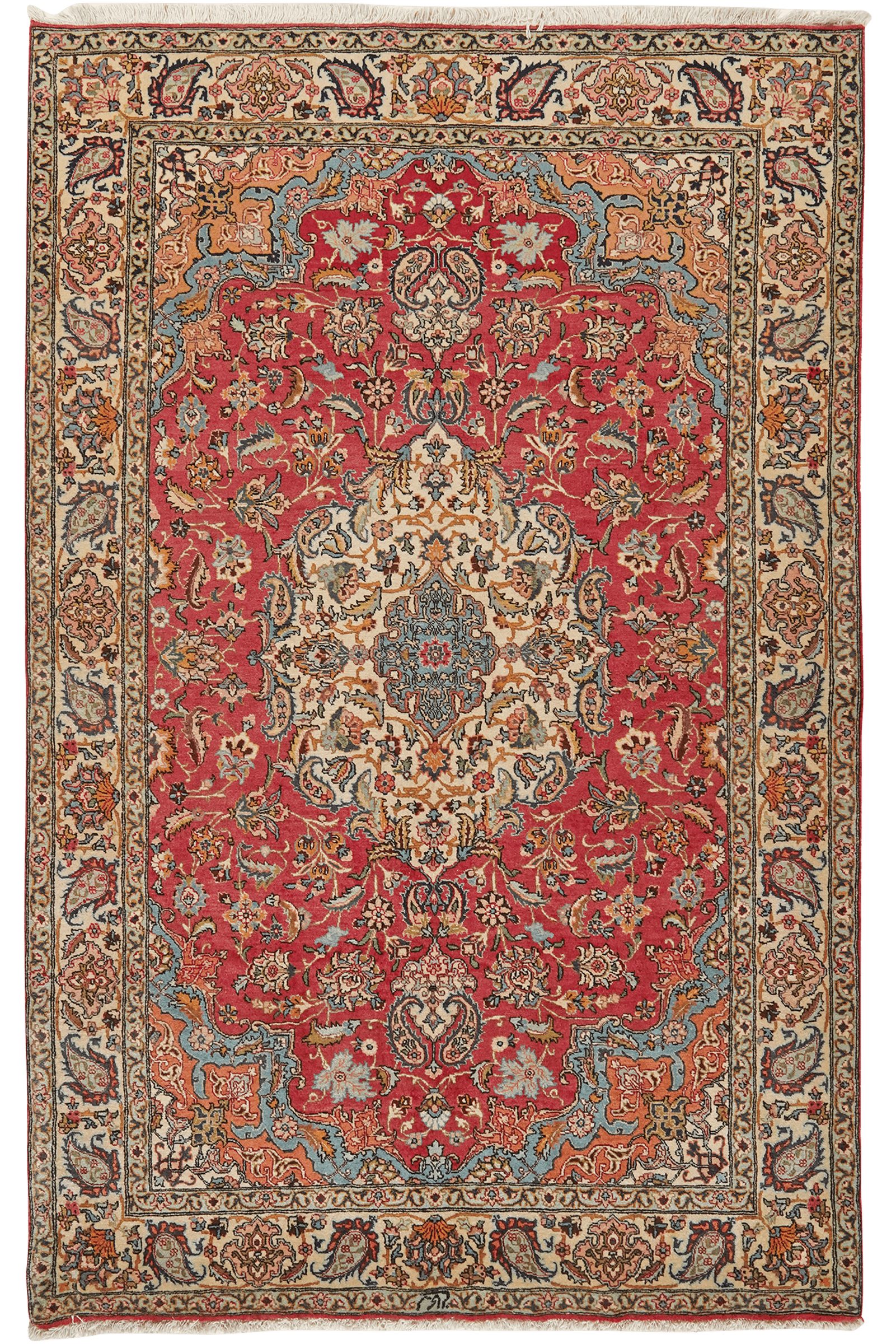 Looma Teppich Tabriz Old, rechteckig, Höhe: 6 mm, Tabriz Old, Schurwolle, Unikat