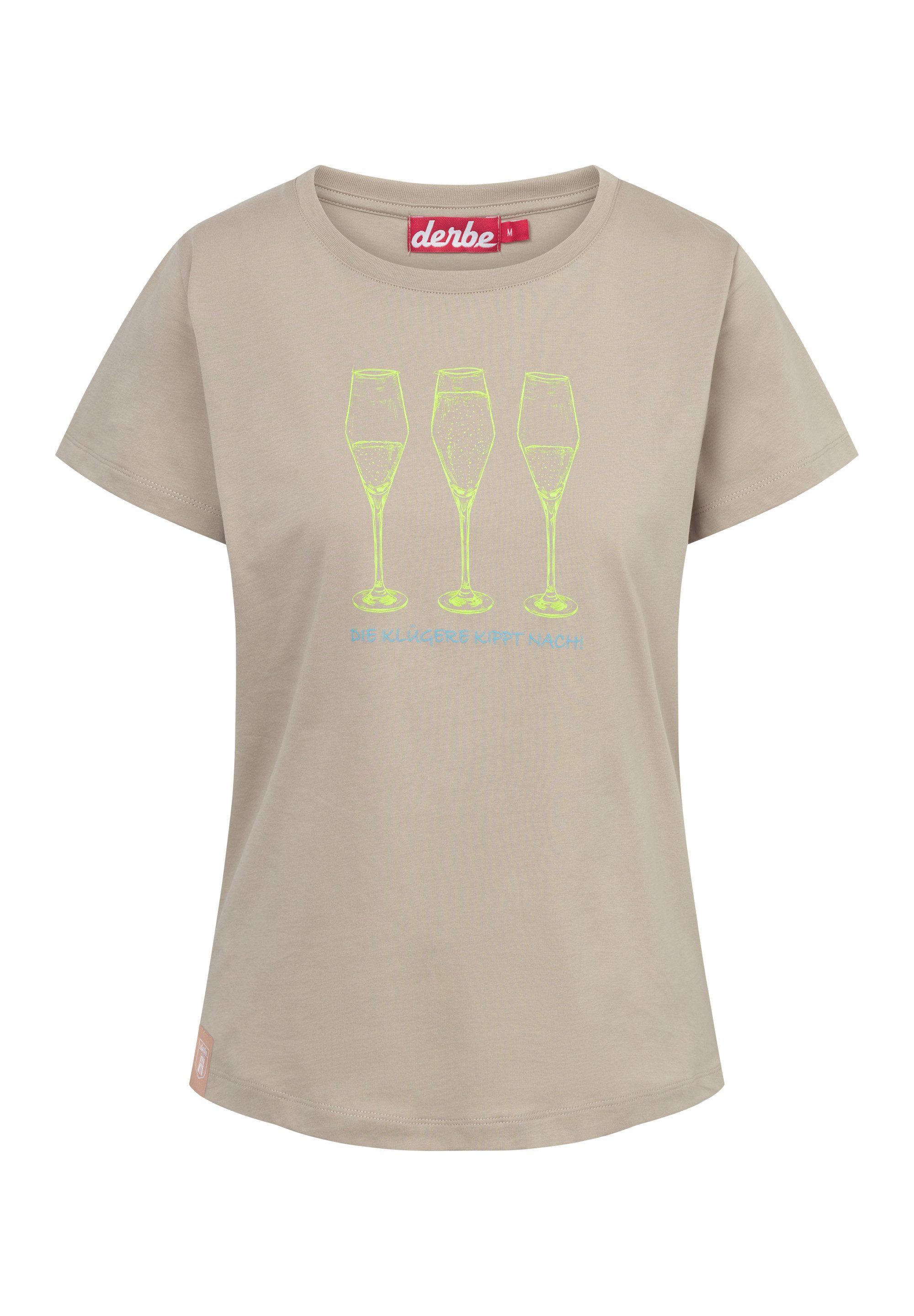 Derbe Print-Shirt Die Klügere