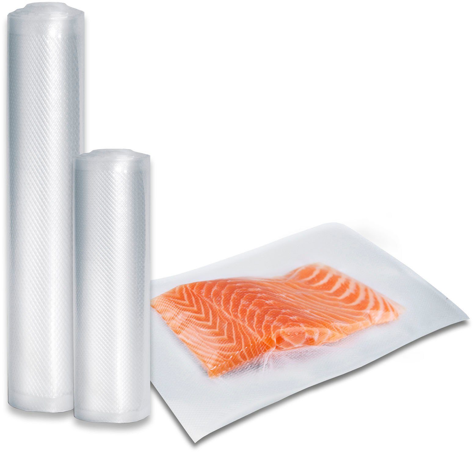 Vakuumier-Folienrollen 1235 50x Folienbeutel+2 Folienrollen