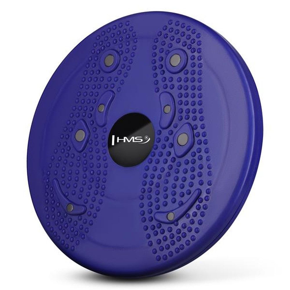 HMS Balanceboard Fitnessbrett Balance-Twister, Eingebaute Magnete stimulieren Fußreflexzonen