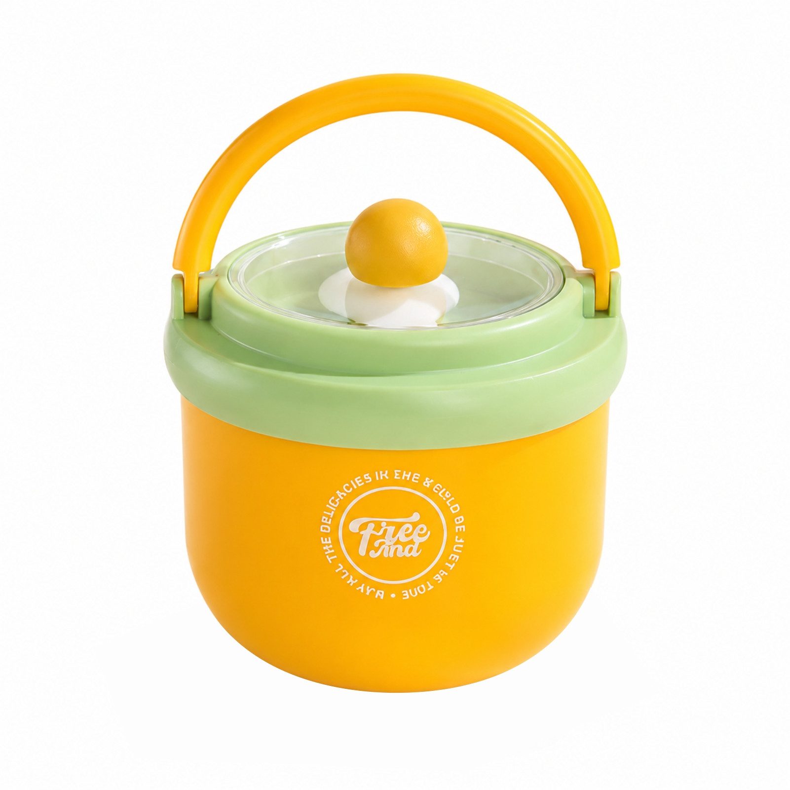 Jumpeak Müslibox Isolierbecher,Thermobecher,Frühstücksbecher, Edelstahl, (Packung, Tragbar Frischhaltedosen Müslibecher(mit Löffel), 304 Edelstahl,Silikon,AS,ABS,PP,Tragbar,Mit Deckel,Große Kapazität