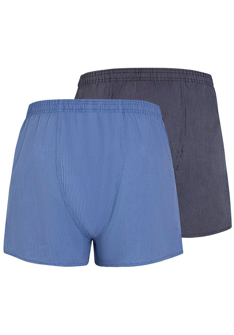Jockey Webboxer Everyday Striped (2er Pack) mit Marken Weblabel am Bund