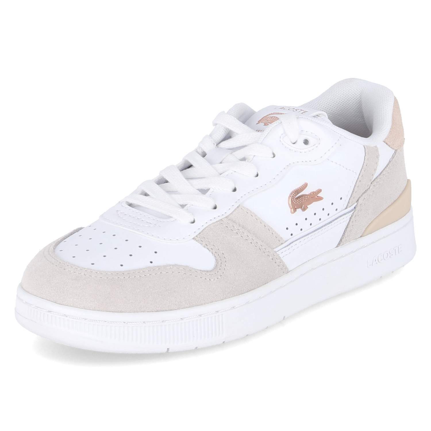 Lacoste Lacoste 48SFA0043-1Y9 Damen Leder und Synthetik weiss Schnürschuh günstig online kaufen