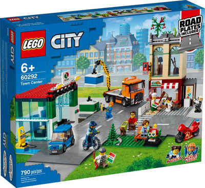 LEGO® Konstruktionsspielsteine LEGO® City - Stadtzentrum, (Set, 790 St)