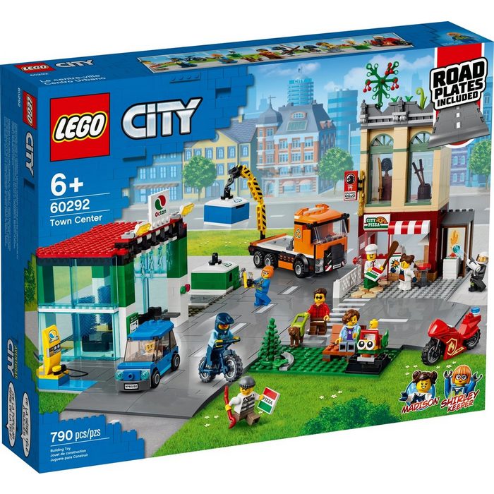 LEGO® Konstruktionsspielsteine LEGO® City - Stadtzentrum (Set 790 St)