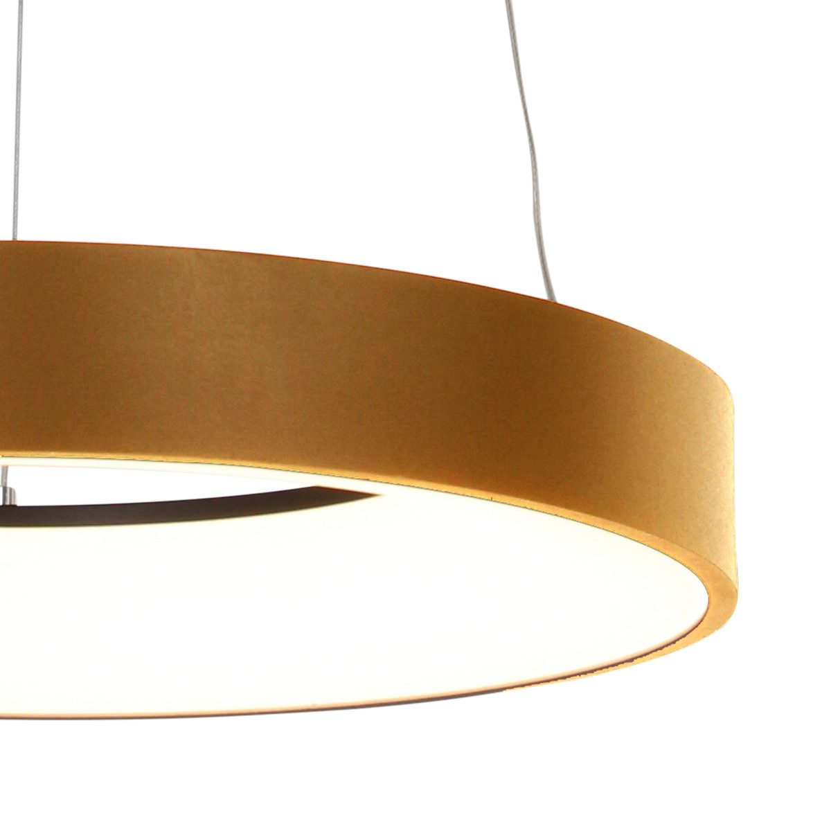 Liadomo LED Pendelleuchte Kiera, LED fest integriert, Warmweiß, aus hochwertigem Metall