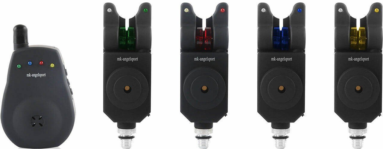 elektronischer Bissanzeiger MK Multi Sounder Funk Bissanzeiger 4+1 mit 1:1 Übertragung