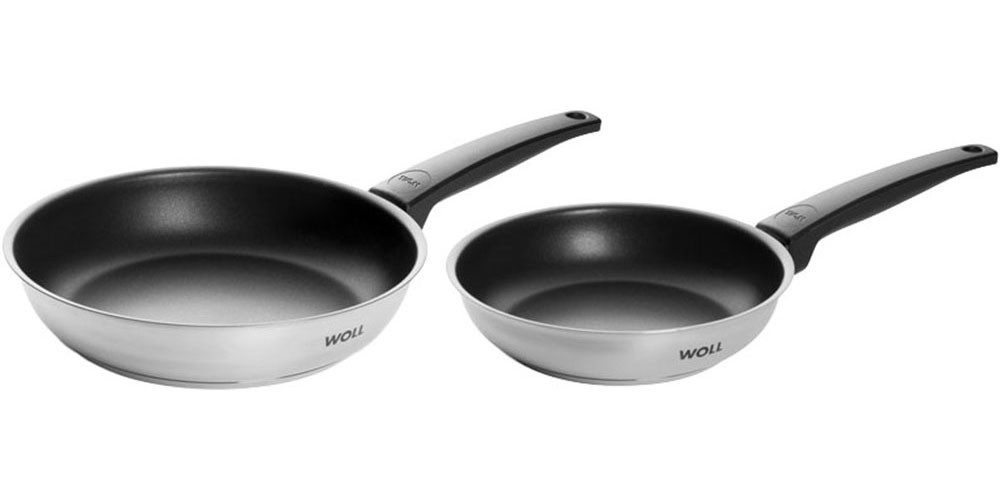 WOLL Pfannen-Set Concept, Edelstahl (Set, 2-tlg), Antihaftversiegelung