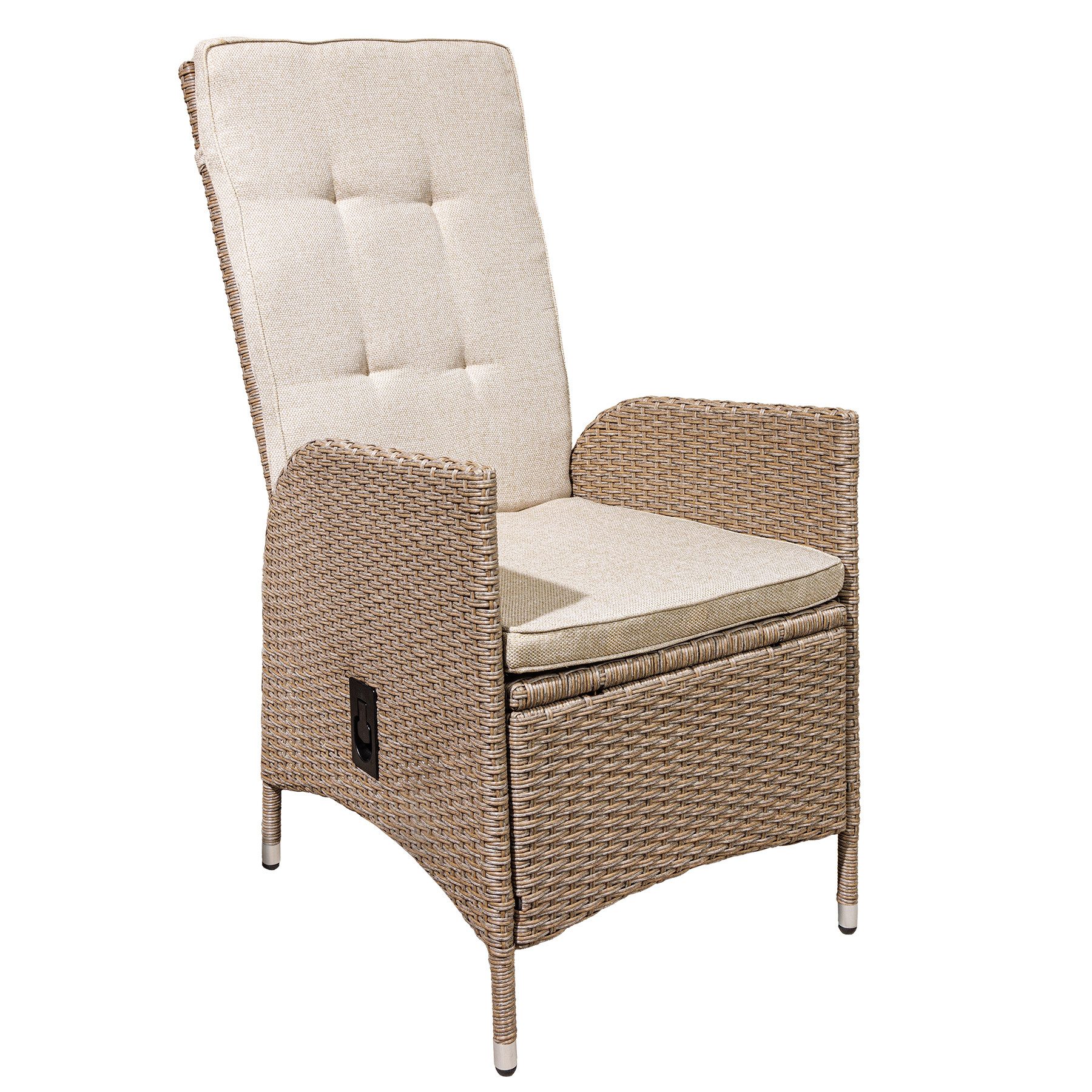 riess-ambiente Gartenstuhl SYLT natur beige (Einzelartikel, günstig online kaufen