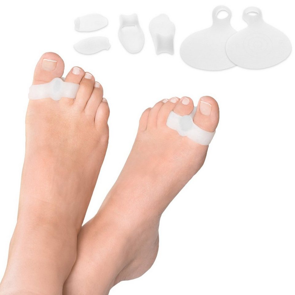Zehenspreizer Wellness Weich Socken Zehentrenner Pediküre Fuß Massage Neu\^