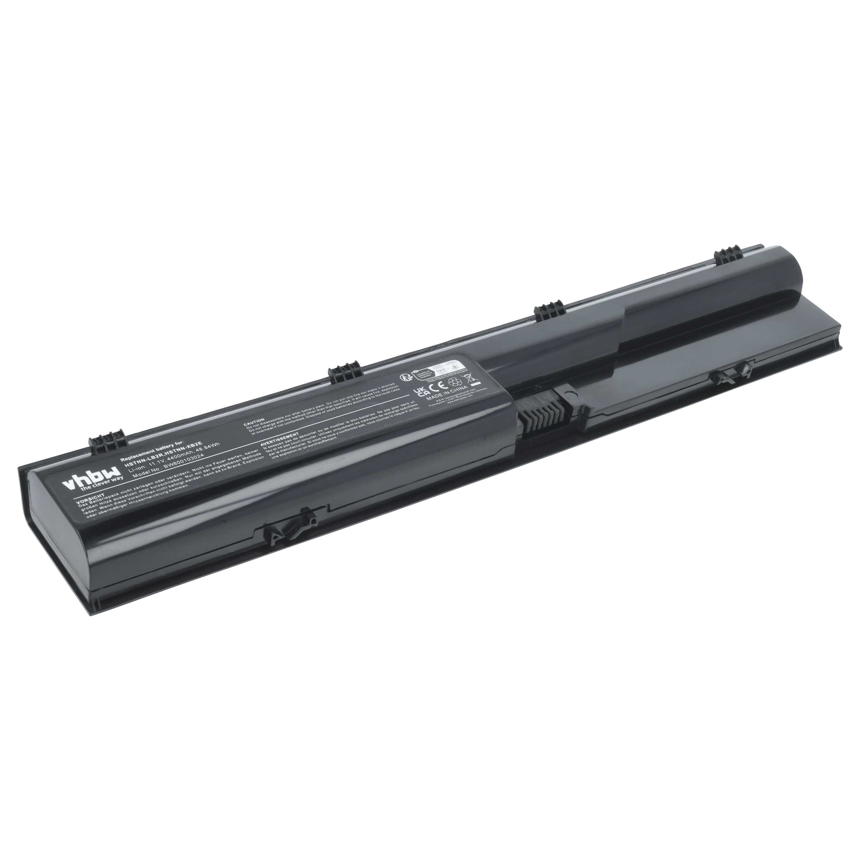 vhbw Akku passend für HP ProBook 4545s, 4535s, 4540s, 6465b, 4530s Laptop-Akku Akku Li-Ion 4400 mAh (11,1 V, 1 St), Leistungsfähiger Austausch-Akku für Notebook, Wiederaufladbar, Jede