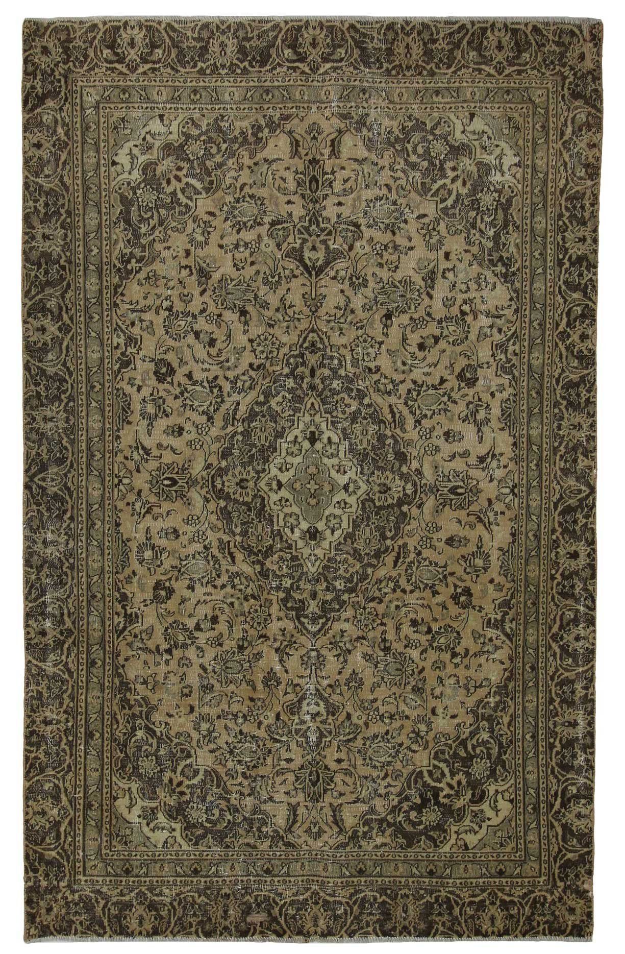 Teppich Perserteppich Vintage 270 x 168 cm, Borento, rechteckig,  Handgeknüpft