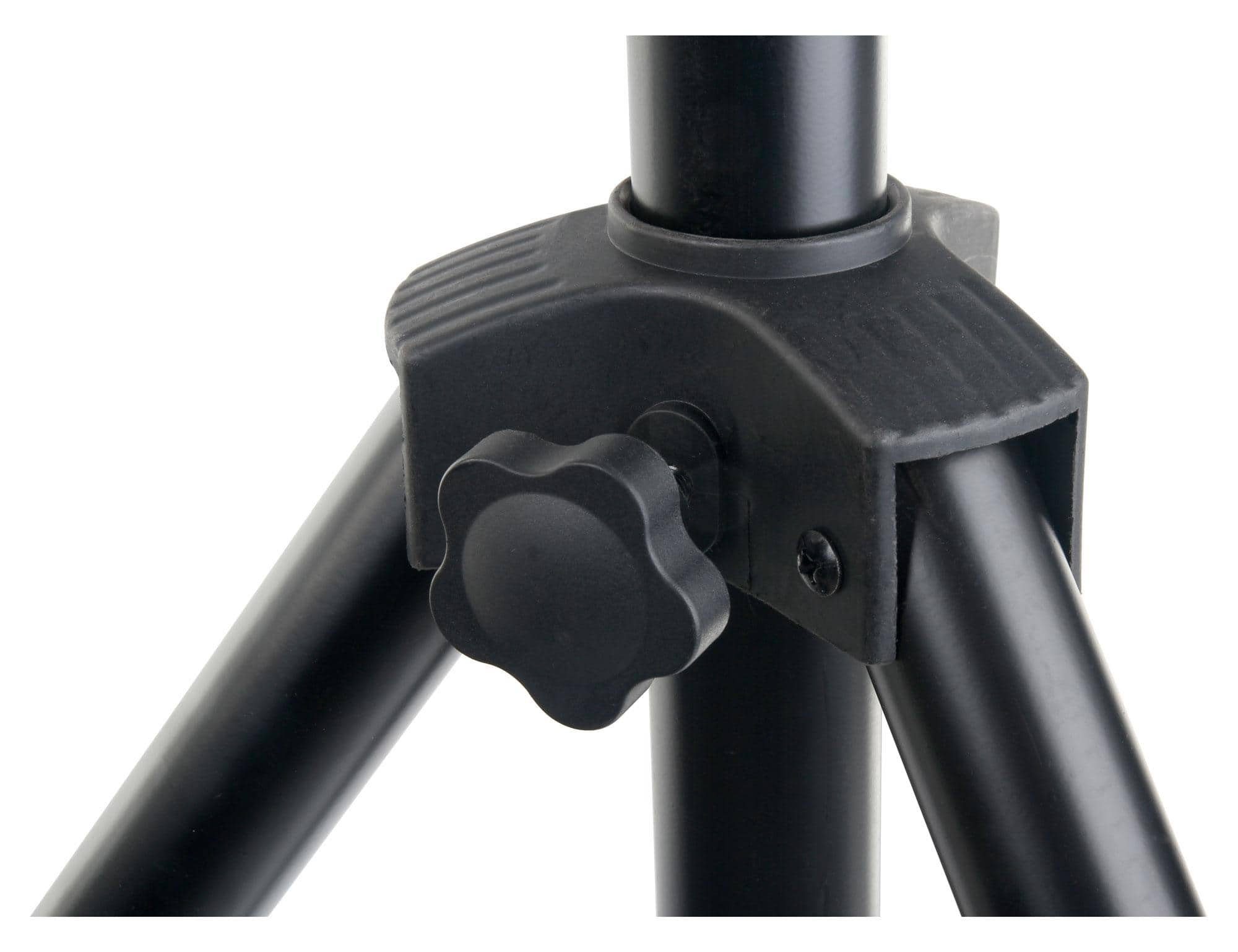 Showlite LTS-100 Traversen System Höhenverstellbar, Belastbar bis 75kg Lampenstativ (Höhenverstellbar von 1,50 - 3,00 Meter)