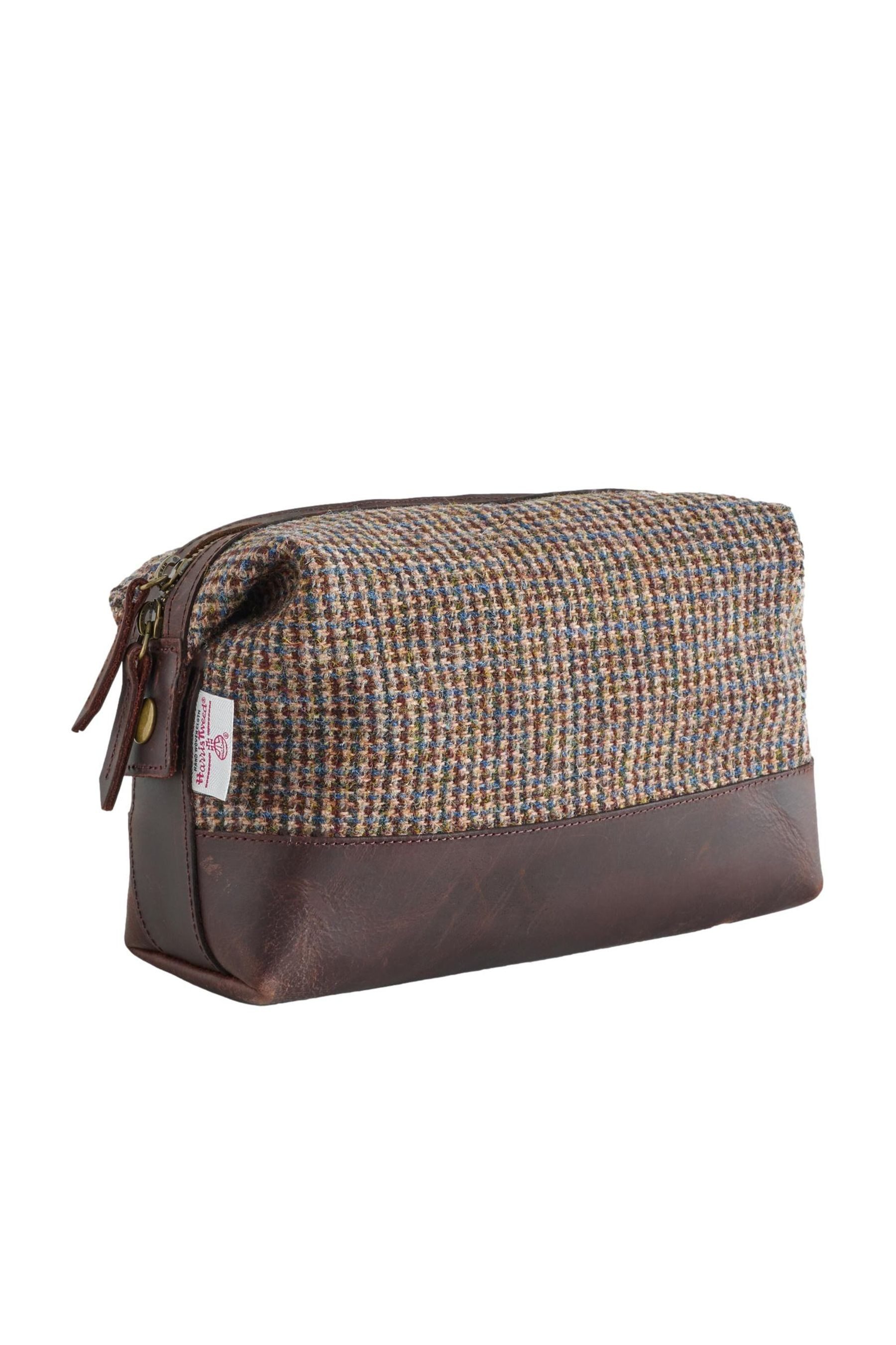 Kulturbeutel Harris Tweed Kulturbeutel