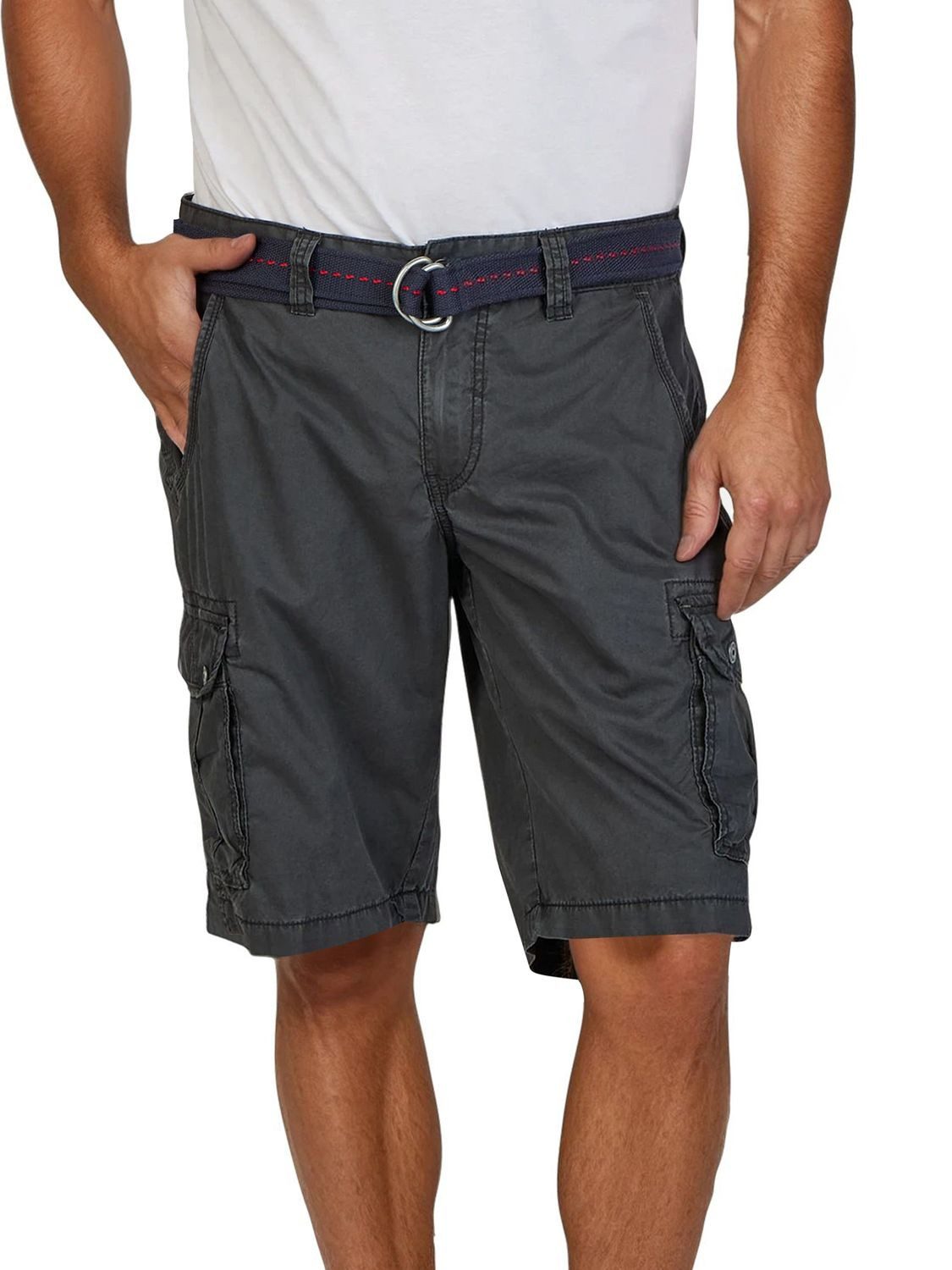 TIMEZONE Cargoshorts Herren Shorts MaguireTZ Regular Fit Bermudashorts mit Gürtel