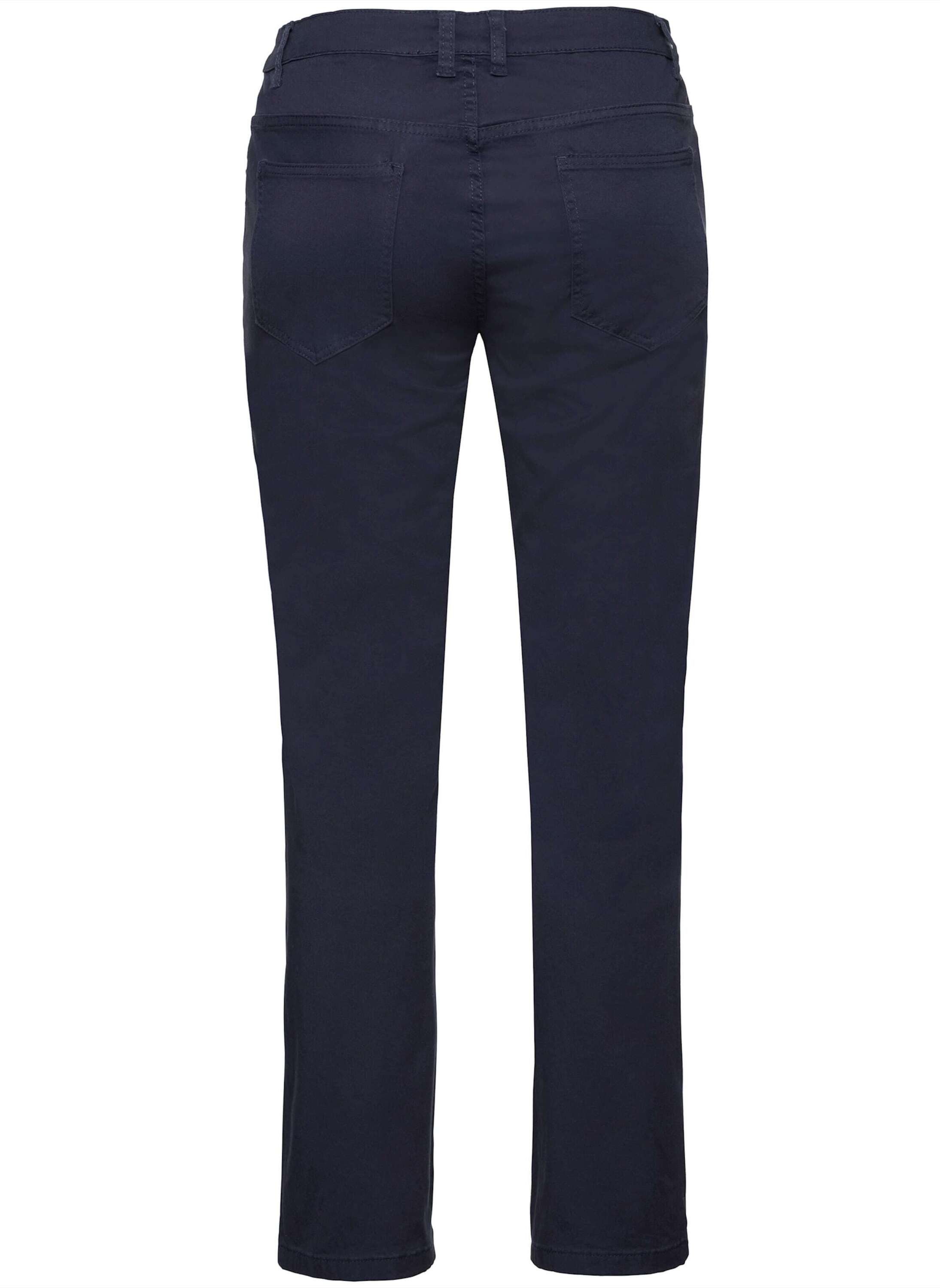 Sheego Jerseyhose Stretch-Hose normal elastische Twill-Qualität