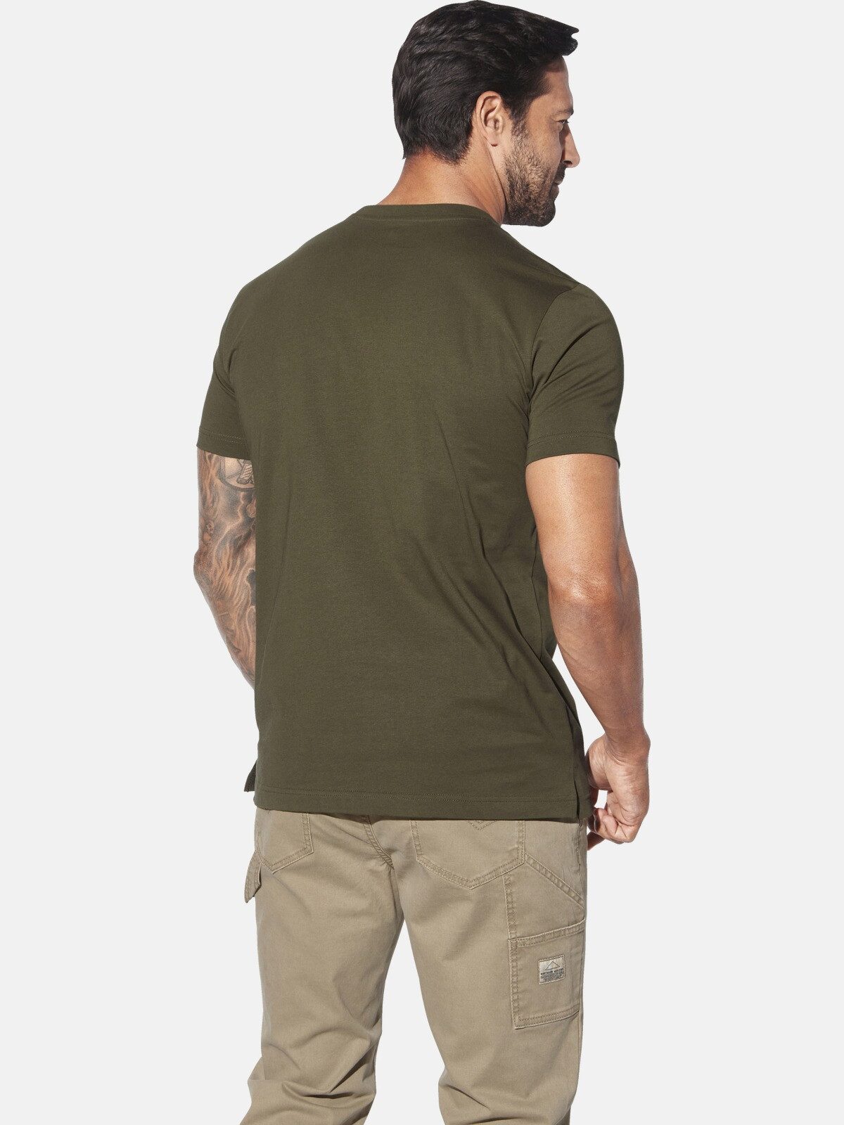 Jan Vanderstorm T-Shirt HAKSE mit nordischem günstig online kaufen