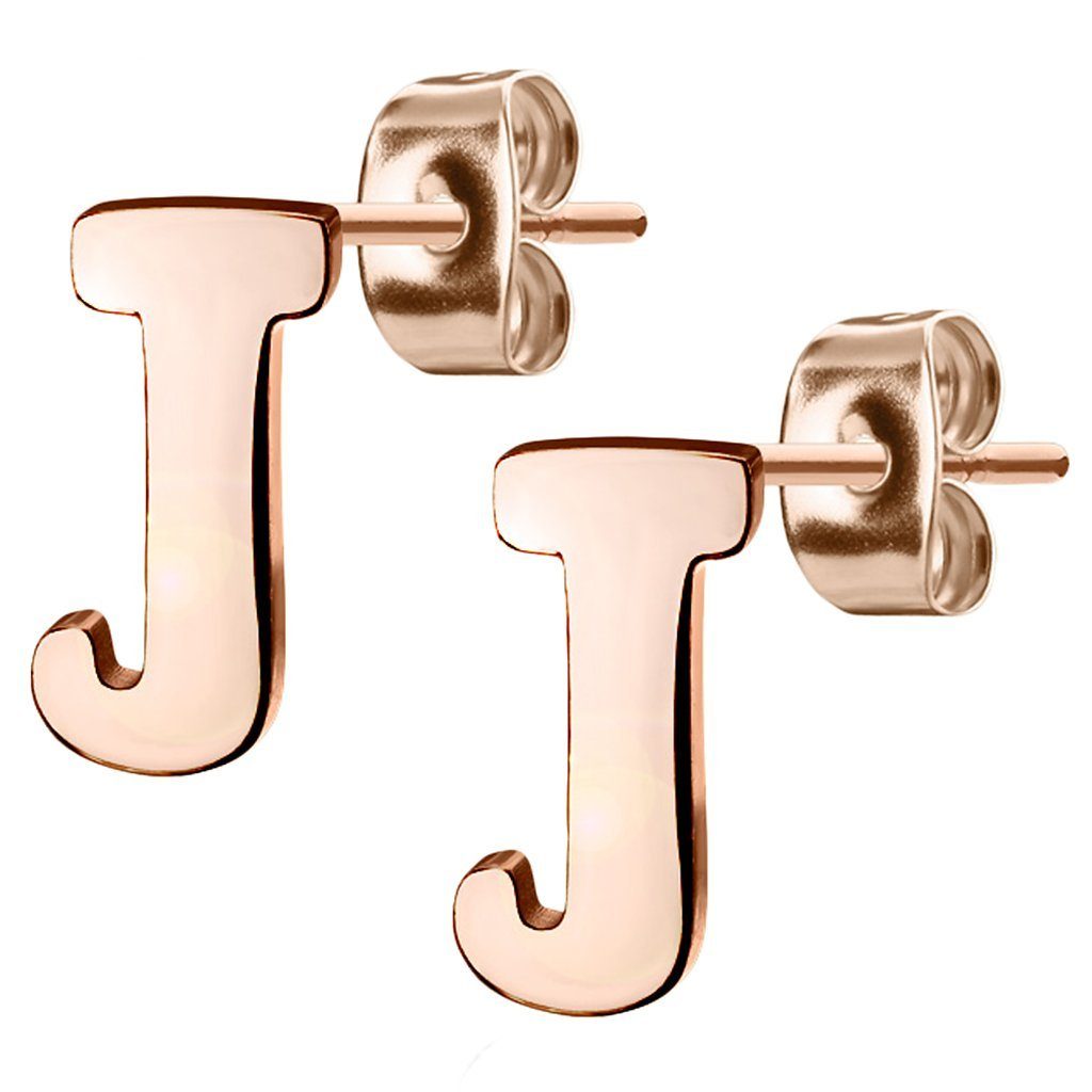 Taffstyle Paar Ohrstecker Ohrringe Buchstaben Alphabet günstig online kaufen
